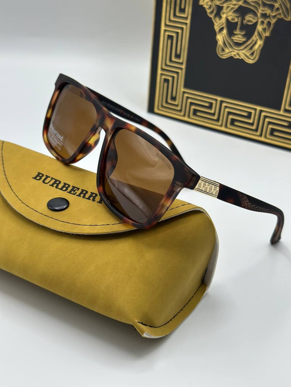 Burberry Kahverengi Erkek Güneş Gözlüğü G1823