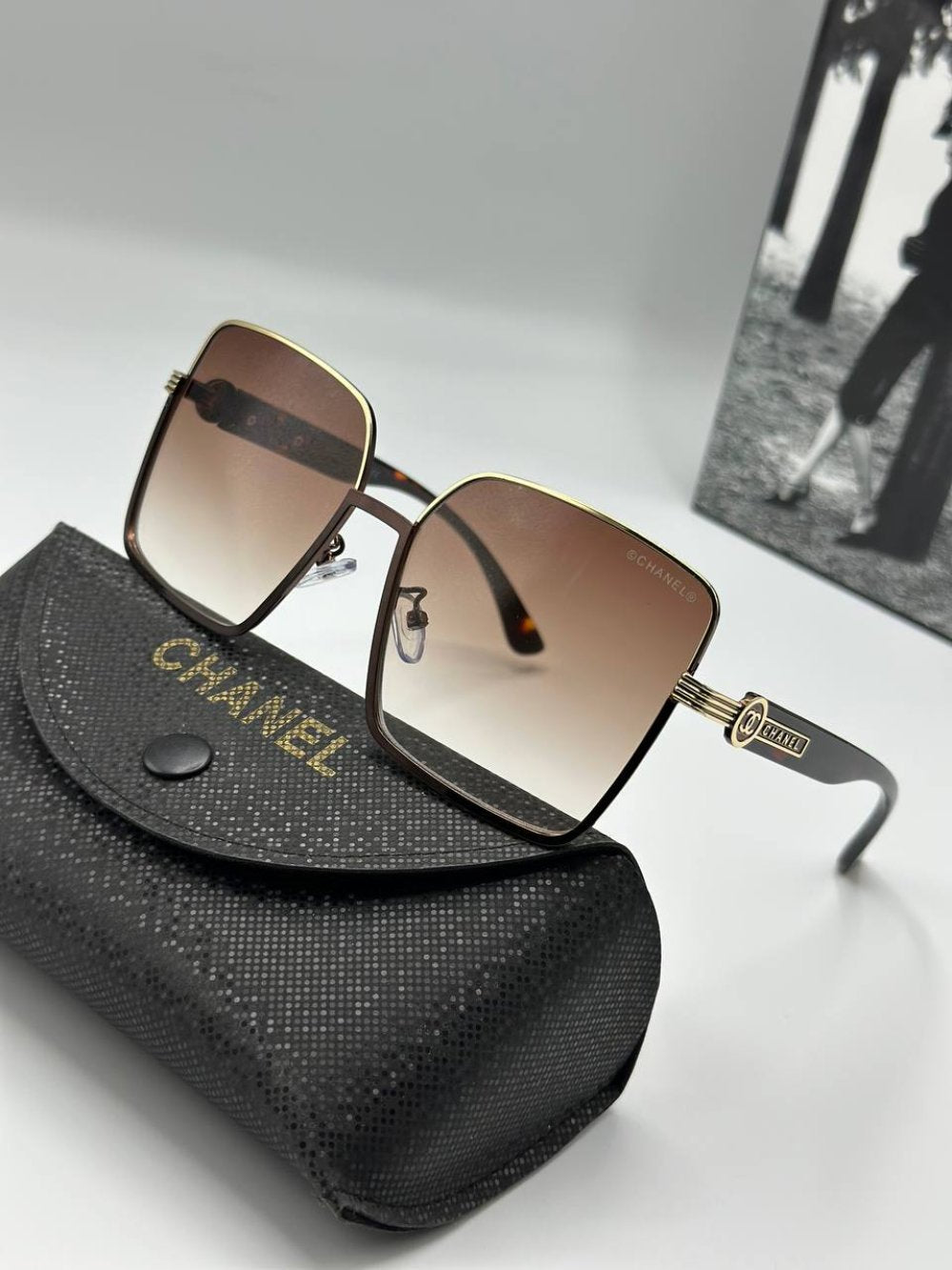 Chanel Kahverengi İthal Kadın Güneş Gözlüğü G2080