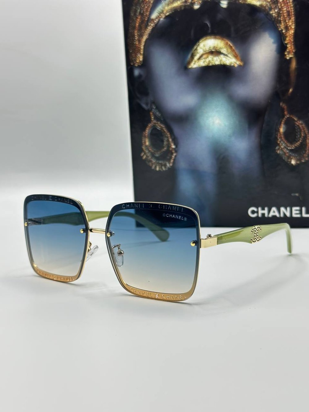 Chanel Yeşil İthal Kadın Güneş Gözlüğü G1854