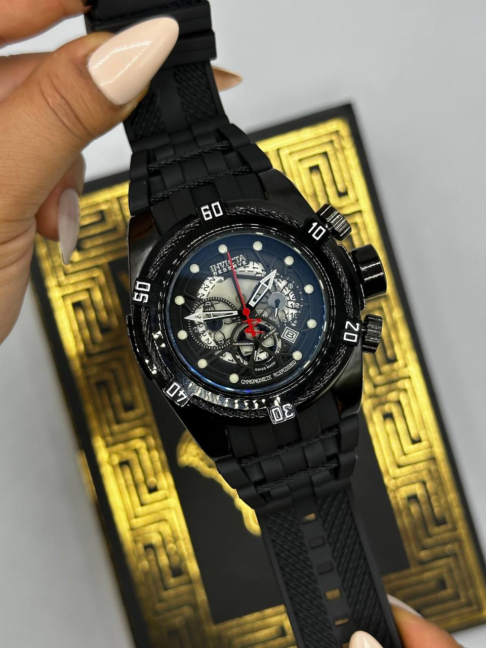 Invicta Titanyum Siyah Erkek Kol Saati S437