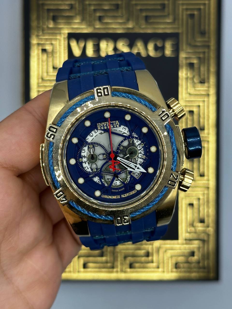 Invicta Titanyum Lacivert Erkek Kol Saati S491