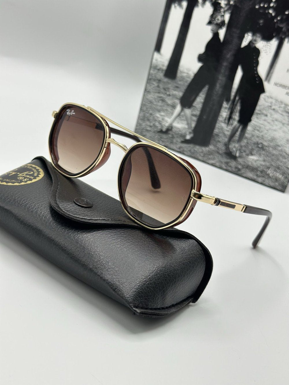 Rayban İthal Kahverengi Unisex Güneş Gözlüğü G1976-VLL