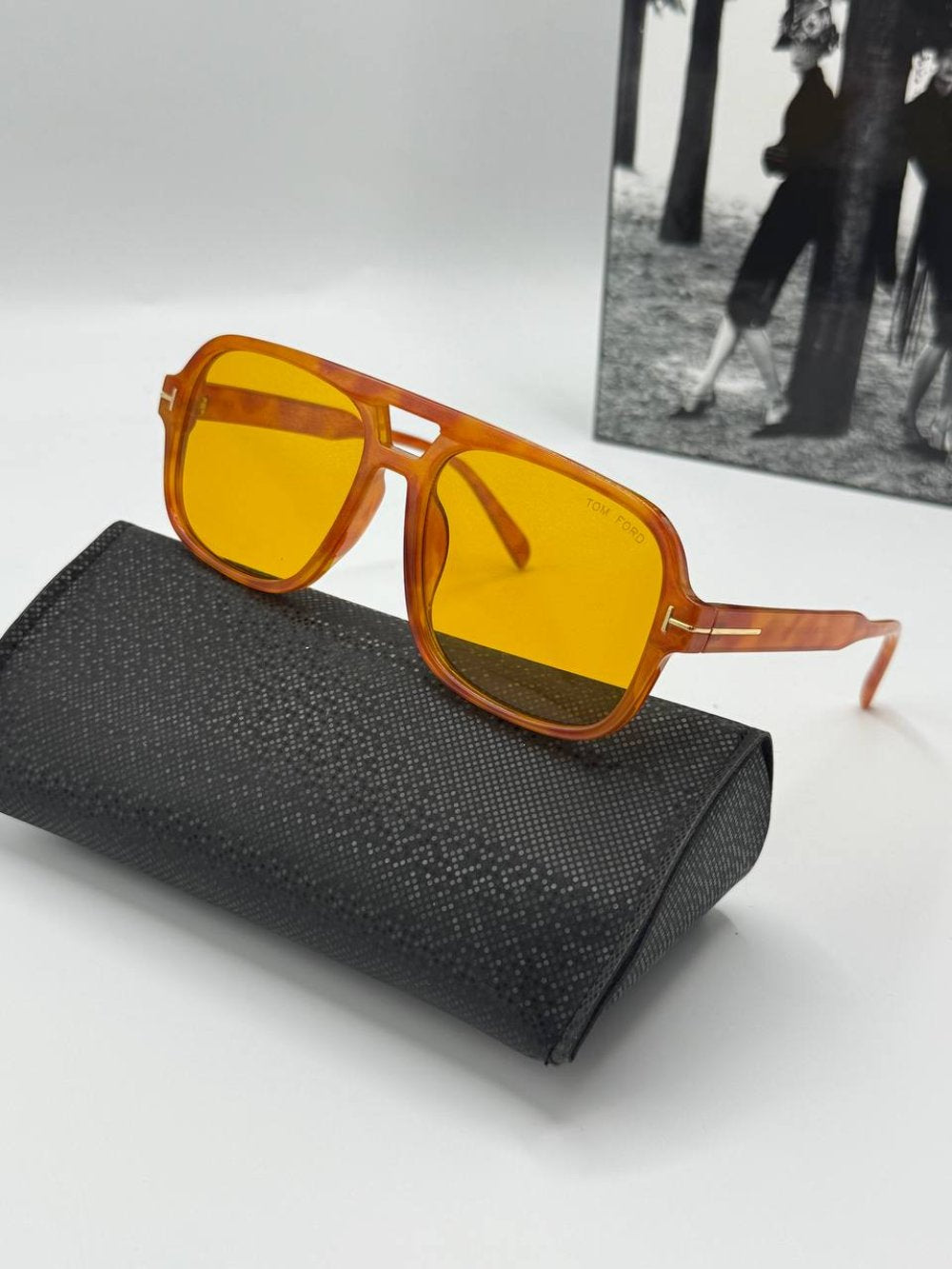 Tom Ford Turuncu İthal Erkek Güneş Gözlüğü  G1968-VLL