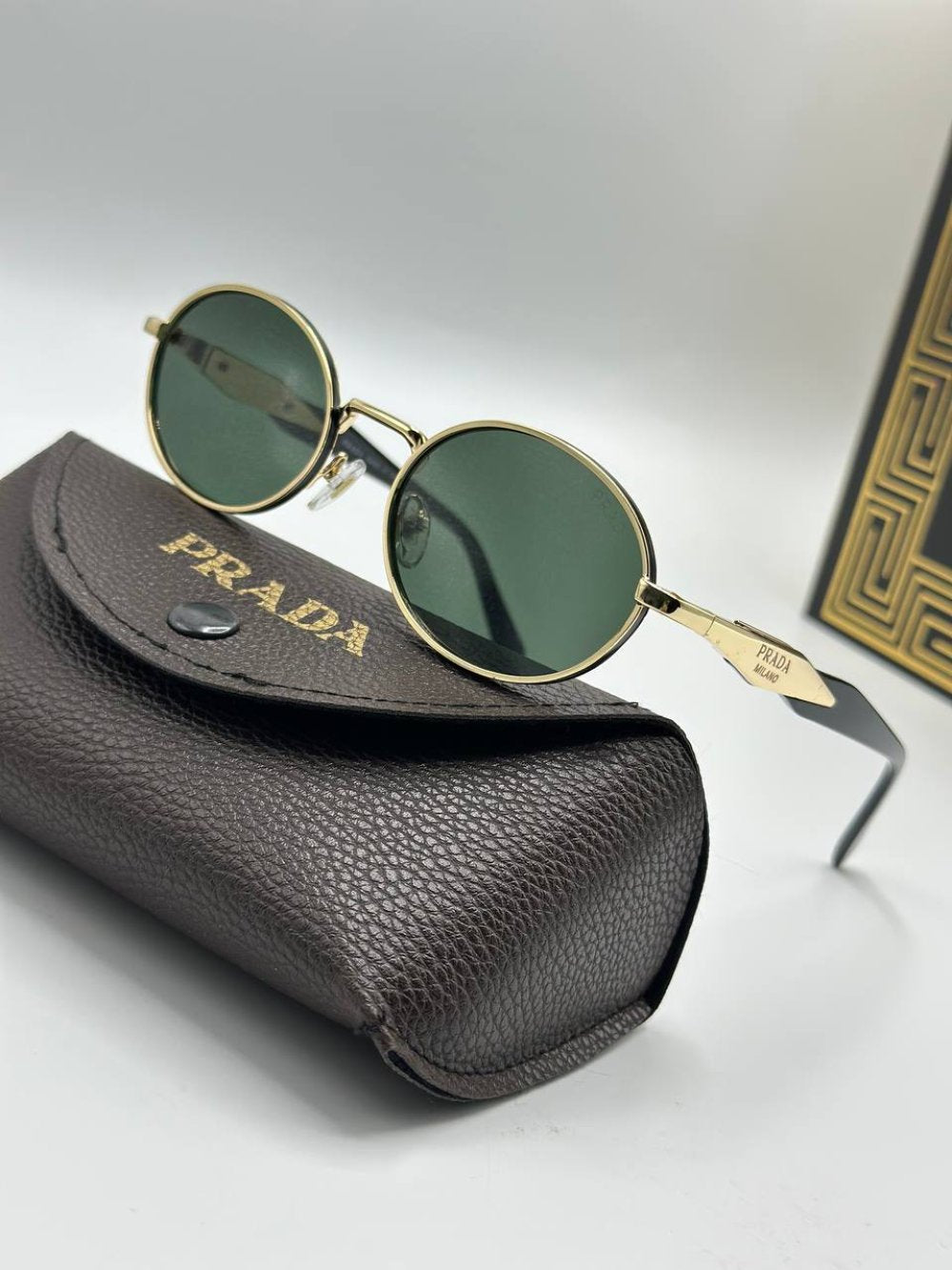 Prada Milano Yeşil Unisex İthal Gözlük G3519-ILY