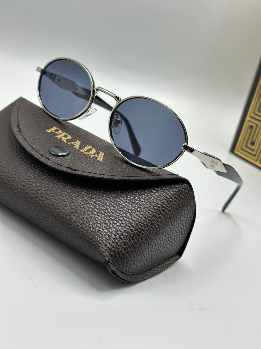 Prada Milano Gümüş Unisex İthal Gözlük G3520-ILY