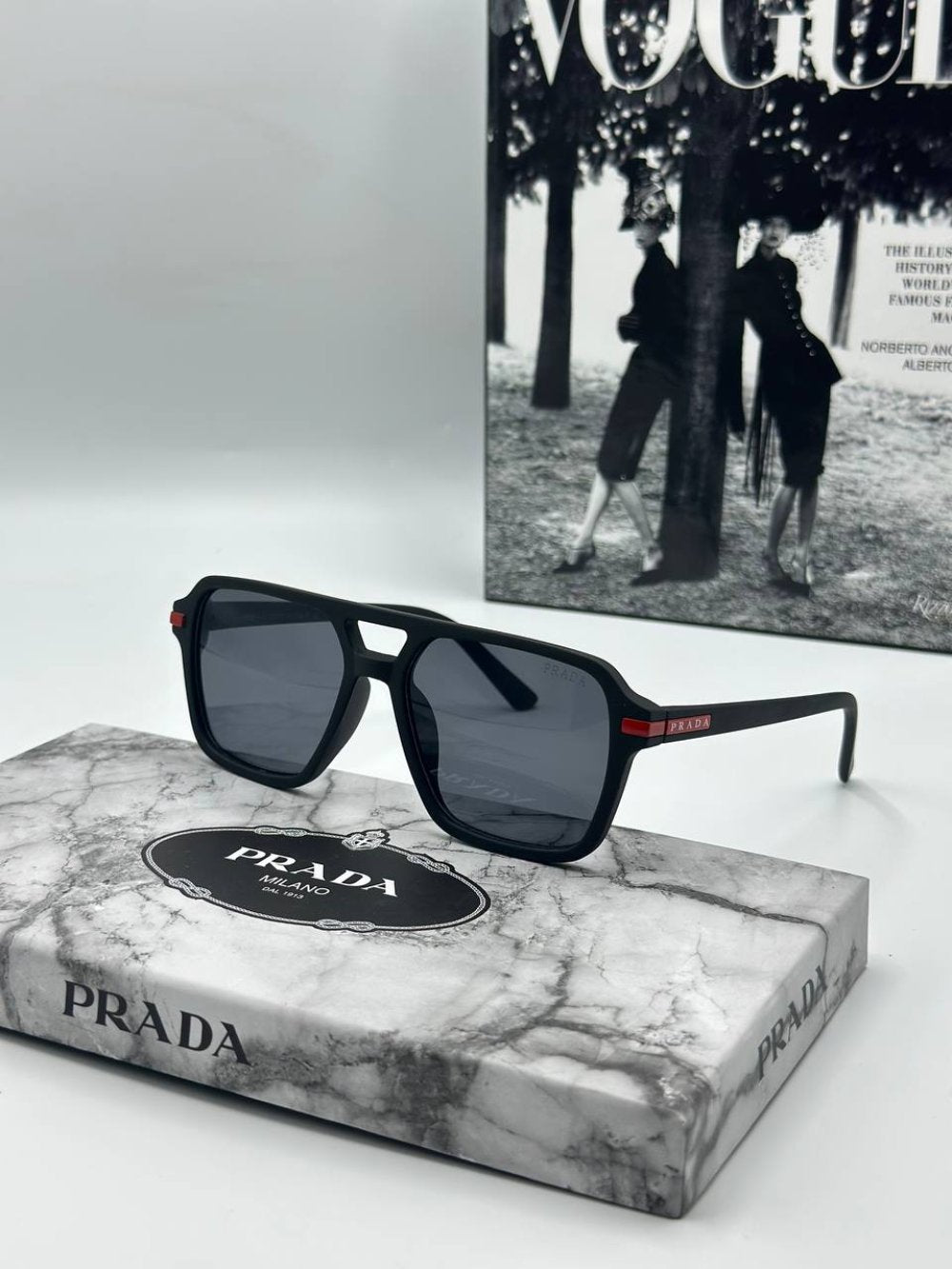 Prada Siyah Erkek Güneş Gözlüğü  G1851-VLL