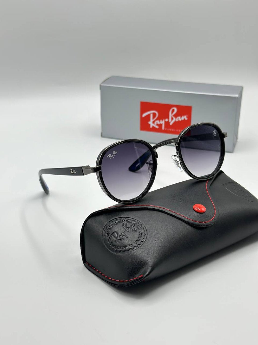 Rayban Ferrari Mavi Saplı İthal Unisex Güneş Gözlüğü G3251-VLL